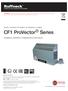CF1 ProVector Series. Installation, Operation, & Maintenance Instructions. Electric Convection Air Heaters for Hazardous Locations