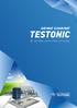 TESTONIC. We will make a better indoor environment. Test of Neo Innovation