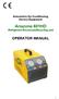 Ariazone 601HD Refrigerant Recovery&Recycling unit