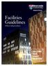 Facilities Guidelines Policies and procedures