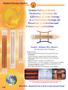 Radiant Process Heaters. Gemini. Medium Wave Heaters Twin Bore Quartz Tube Technology