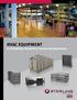 HVAC EQUIPMENT for Residential, Industrial & Commercial Applications GACP-20