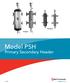 Threaded. Flanged. Model PSH. Primary Secondary Header A-451