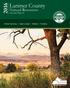 Larimer County. Natural Resources. Annual Report