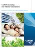 LUNOS Catalog For Home Ventilation. Feeling good at Home with LUNOS Ventilation Systems