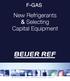 New Refrigerants & Selecting Capital Equipment