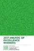 2017 AWARDS of EXCELLENCE WINNERS