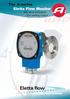The A-series Eletta Flow Monitor with local indication and analog output
