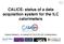 CALICE: status of a data acquisition system for the ILC calorimeters. Valeria Bartsch, on behalf of CALICE-UK Collaboration