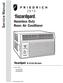 Service Manual. Hazardous Duty Room Air Conditioner. R-410A Models. Cool Only SH15M30A SH20M30A. HG-ServMan (4-10)