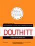 DOUTHITT MANUFACTURERS OF: CATALOG & PRICE LIST