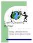 Green Cleaning Manual. Building & Residential Services Campus Services, Emory University