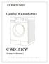 Combo Washer/Dryer CWD1510W. Owner s Manual. For more information on other great EdgeStar products on the web, go to