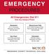 EMERGENCY PROCEDURES. All Emergencies: Dial 911 from any Campus Phone. Menomonee Falls W152 N8645 Margaret Road Menomonee Falls, WI