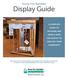 Home Fire Sprinkler. Display Guide USE THIS KIT TO CUSTOMIZE THE HOME FIRE SPRINKLER DISPLAY TO MATCH THE REQUIREMENTS IN YOUR JURISDICTION.
