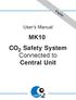 MK10 CO Safety System Connected to Central Unit