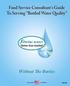 Food Service Consultant's Guide To Serving Bottled Water Quality