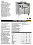 N 700 ELECTRIC PASTA COOKERS ZANUSSI RANGE COMPOSITION