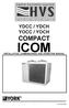 YDCC / YDCH YOCC / YOCH COMPACT ICOM INSTALLATION, COMMISSIONING AND OPERATING MANUAL