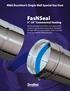 FasNSeal. M&G DuraVent s Single-Wall Special Gas Vent Commerical Venting