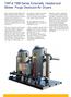 TWP & TWB Series Externally Heated and Blower Purge Desiccant Air Dryers