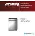 smeg ST663-1 dishwasher installation and operating instructions technology with style