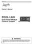 POOL LINK Dual Timer Module Control System