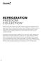 REFRIGERATION FREEDOM COLLECTION