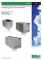 Air Cooled Split System Condensing Unit for Rooftop Systems and Air Handlers