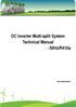 DC Inverter Multi-split System Technical Manual - 50Hz/R410a