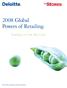 2008 Global Powers of Retailing. Standing out from the crowd