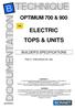 ELECTRIC TOPS & UNITS