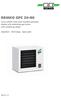 REMKO GPC Gross calorific value wall-mounted automatic heaters with modulating gas burner with condensing design