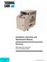 Installation, Operation and Maintenance Manual. RQ Series. Mold Temperature Control Units 0.75 to 7.5 hp and 0 to 24 kw