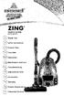 ZING USER'S GUIDE. Operations. Troubleshooting. Accessories 22Q3 SERIES. Assembly. Maintenance and Care. Warranty