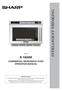 Model R-1900M COMMERCIAL MICROWAVE OVEN OPERATION MANUAL