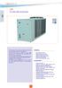 LDK LDK. Air to water chillers and heat pumps VERSIONS ACCESSORIES