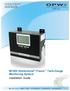 M1500 SiteSentinel itouch Tank-Gauge Monitoring System Installation Guide. Part Number: M1500, Rev. 5