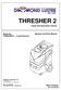 THRESHER 2. Carpet And Upholstery Cleaner. Operator and Parts Manual. Model No.: THRESHER 2 14 gal Extractor. MNL61413A22AD Rev.
