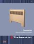 TCV-1. Convector Steam and Hot Water Unit Heaters