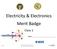 Electricity & Electronics Merit Badge