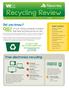 Recycling Review. of multi-family complexes in Federal Way have recycling service on-site. Waste Management Operations 701 2nd St NW Auburn, WA 98001