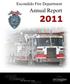 Escondido Fire Department. Annual Report