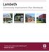 Lambeth Community Improvement Plan Workbook