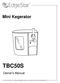 Mini Kegerator TBC50S. Owner s Manual. For more information on other great EdgeStar products on the web, go to