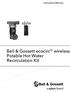 Instruction Manual. Bell & Gossett ecocirc wireless Potable Hot Water Recirculation Kit