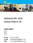 Garaventa GSL Artira Inclined Platform Lift