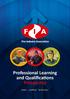 Professional Learning and Qualifications Prospectus