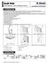 CLIP PG2. Installation Instructions. PowerG Wireless, Curtain, PIR Motion Detector 1. INTRODUCTION 2. INSTALLATION. 2.1 General Guidelines