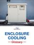 ENCLOSURE COOLING. Glossary